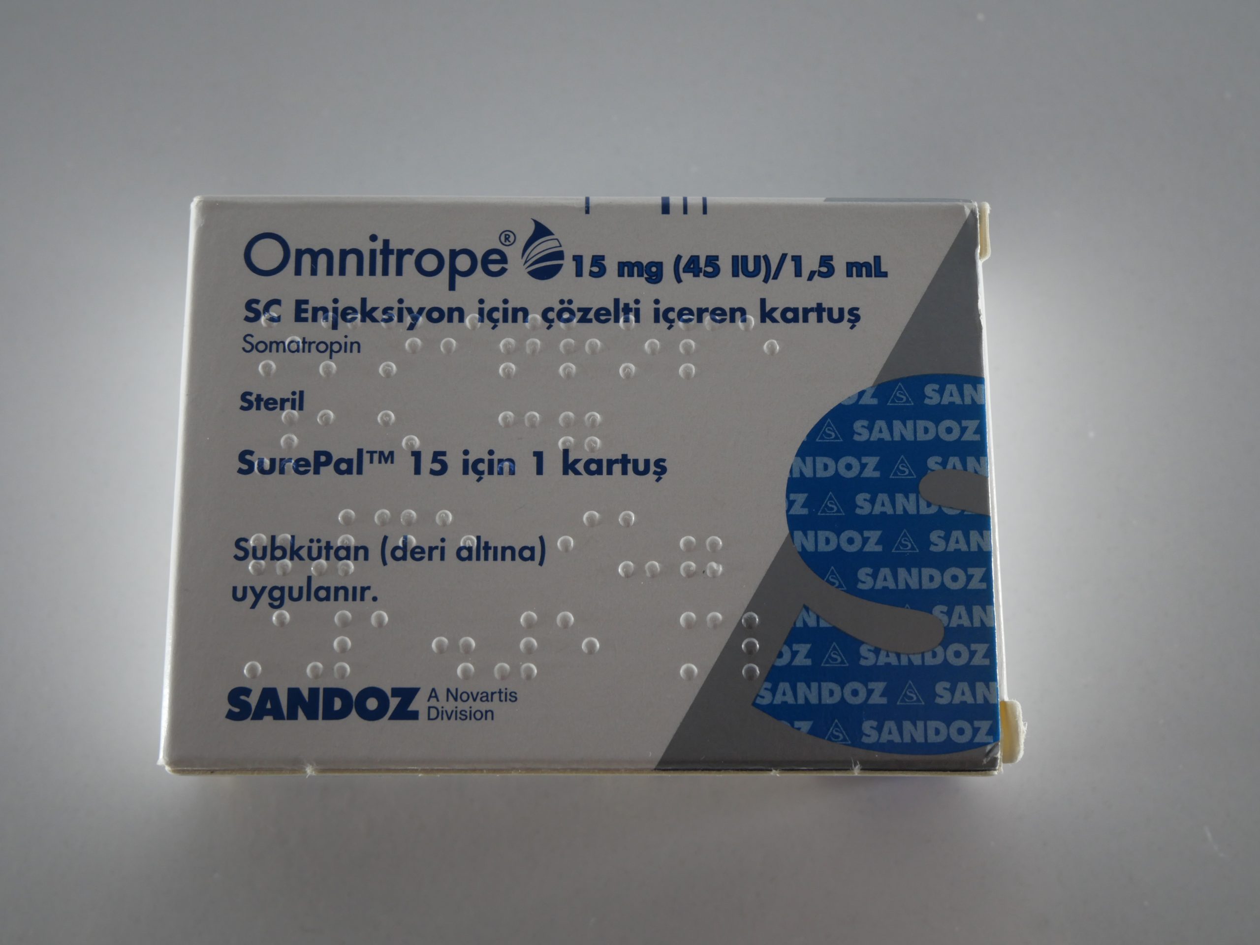 Omnitrope (45 IU cartridge) - EXP 05/2025